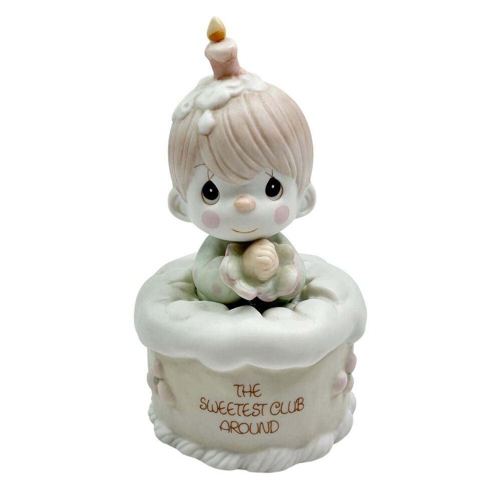 Precious Moments 1988 Charter Member The Sweetest Club Around Birthday Figurine